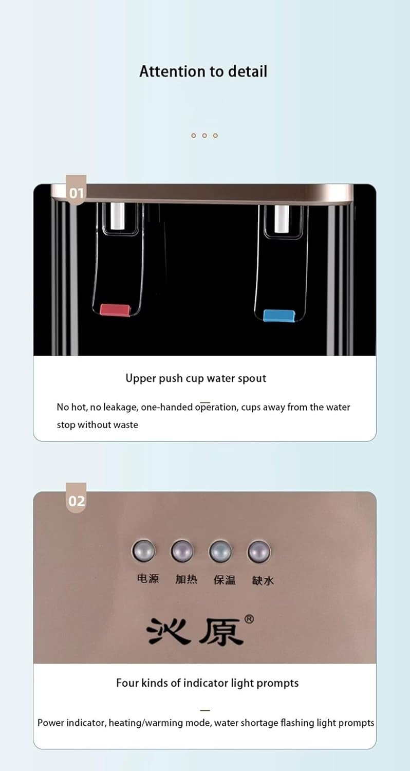 Freestanding Water Dispenser Hot Cold Bottom Load Silent Cooler