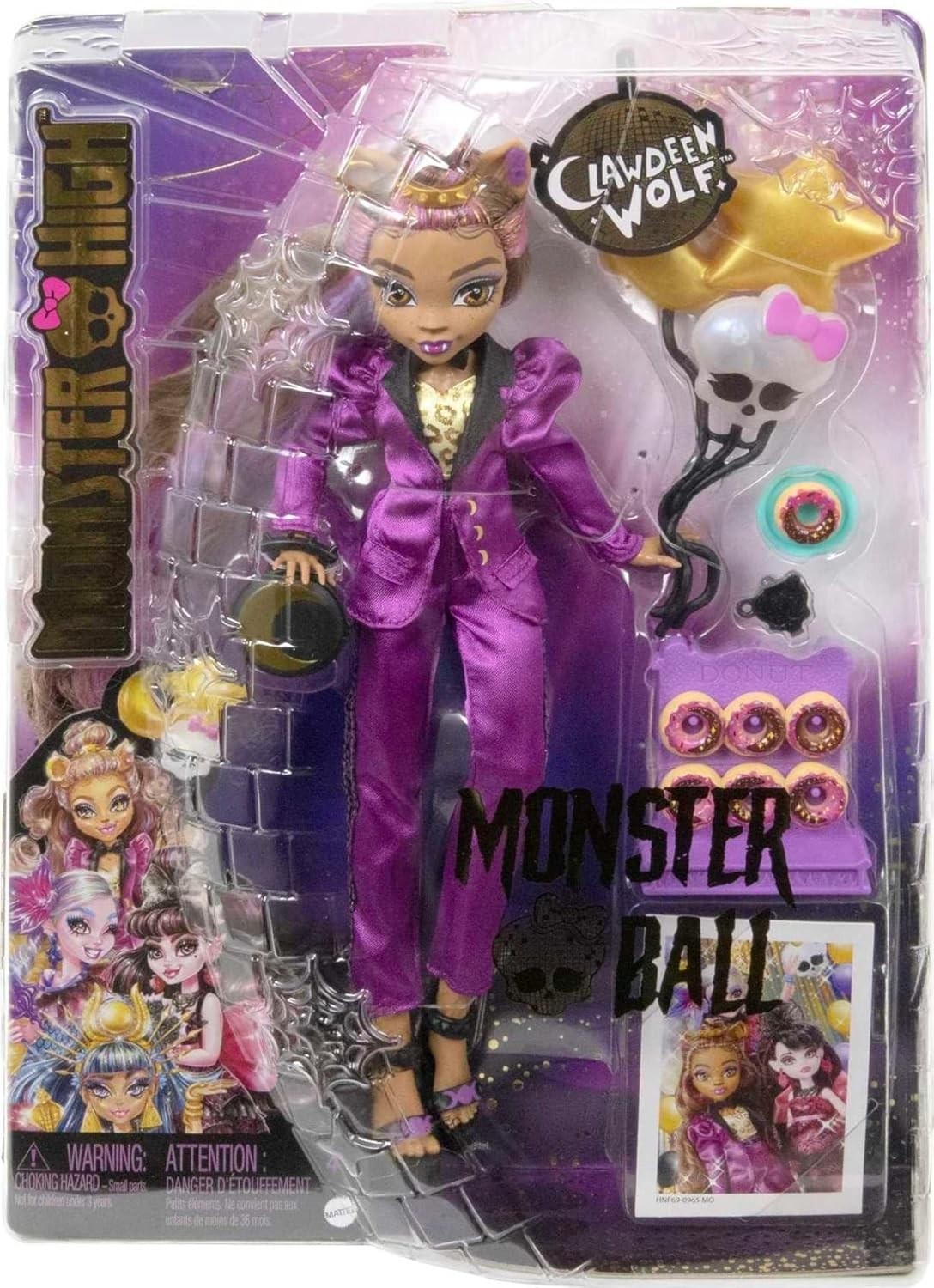 Monster Ball Fashion Doll Satin Suit Party Accessories Handbag Heels