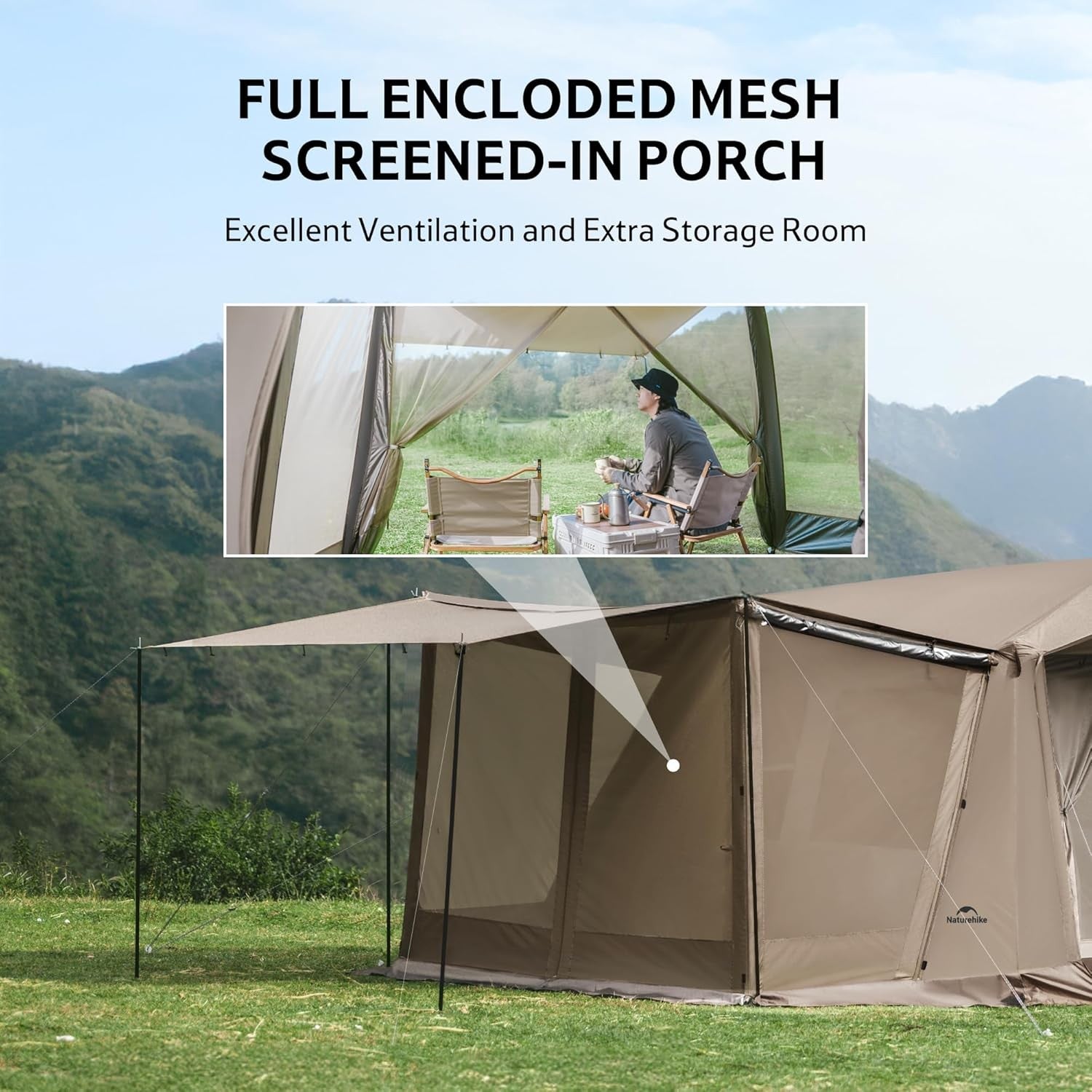 Pop Up Camping Tent 2 4 6 8 Man Waterproof Automatic Family