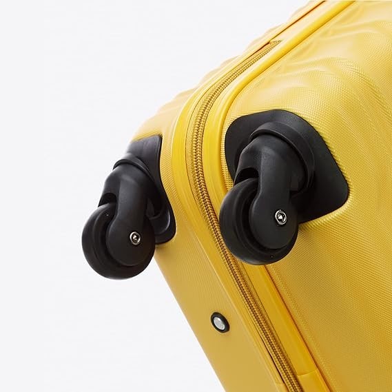 Cabin Carry On Suitcase Lightweight Hard Case 4 Wheels Lock