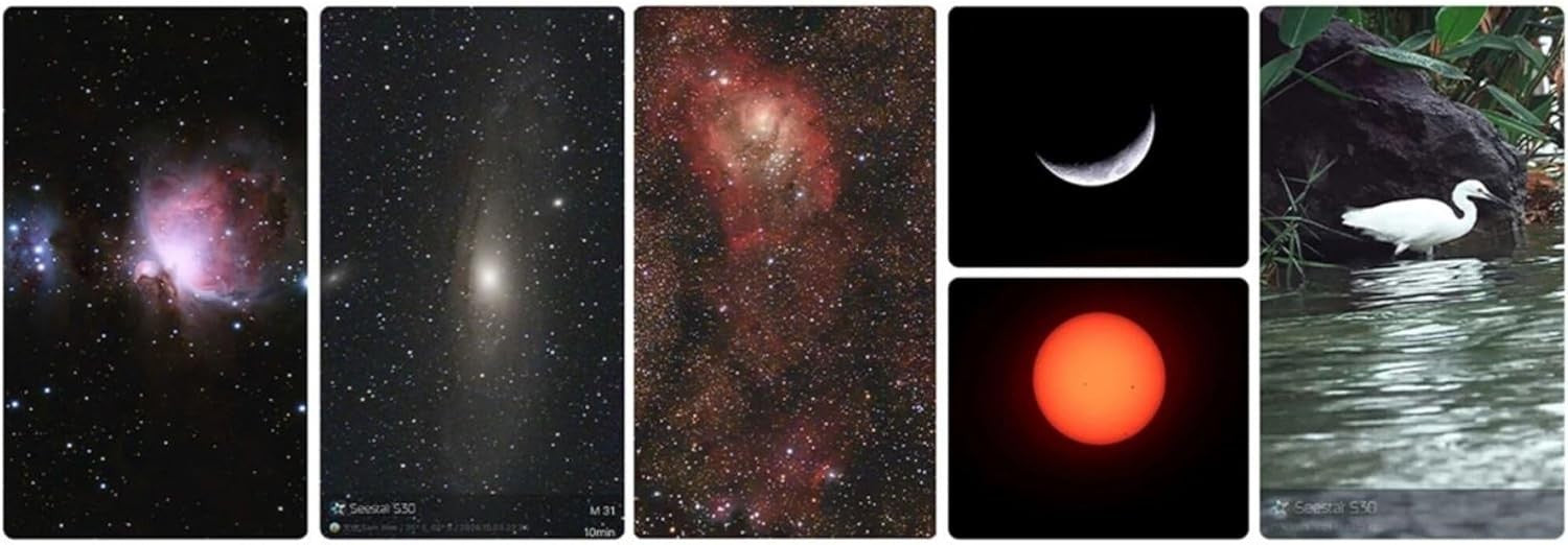 S30 Smart Digital Telescope Auto-Align Portable EAA Astrophotography
