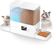 2 in 1 Automatic Cat Feeder Water Dispenser 8.5L Timer Pet Feeder