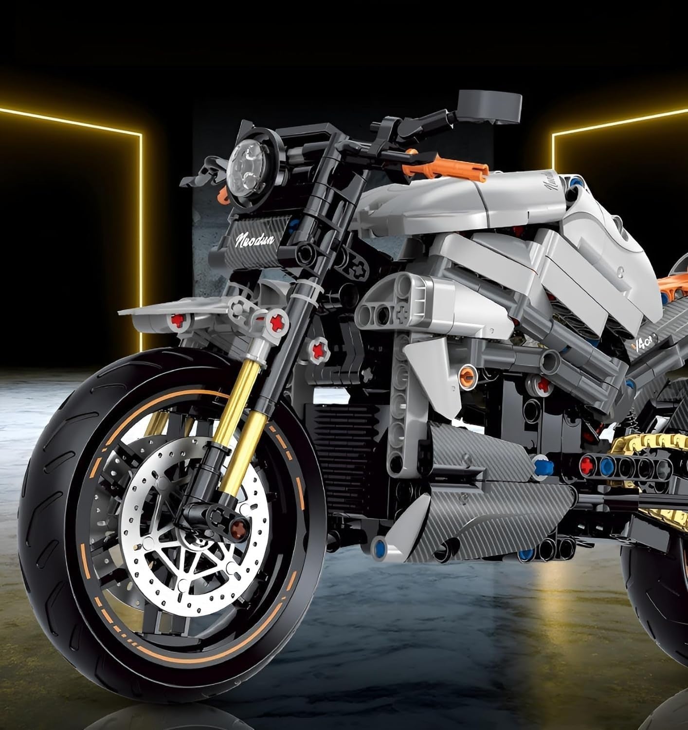 642PCS Technic Motorcycle Building Kit | Realistic Design | Fun for Adults & Kid
