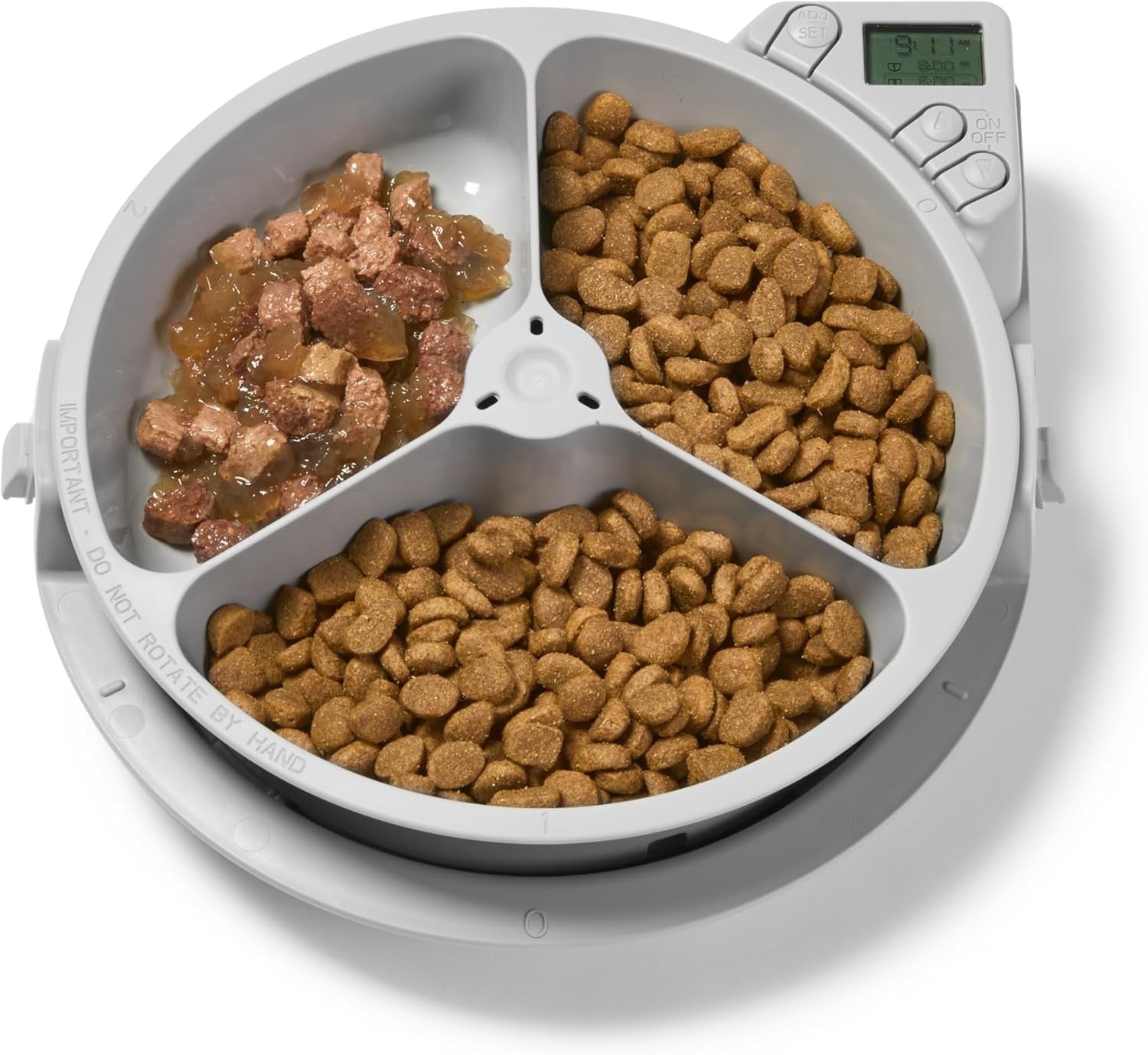 Automatic Pet Feeder 3 Meal Digital Timer Wet Dry Food Cat Dog