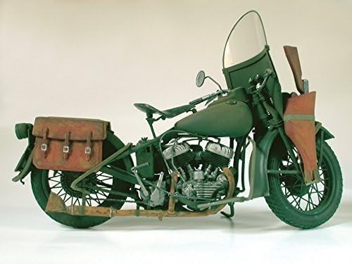 Military Motorcycle Model Kit 1:72 Scale Easy Build Realistic Detail