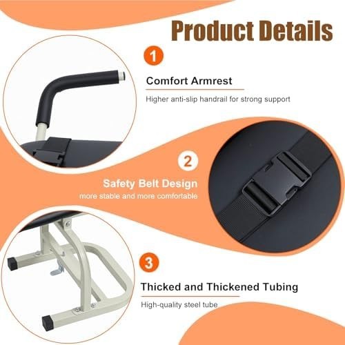 Lumbar Traction Table Spinal Decompression Bed for Back & Neck Pain