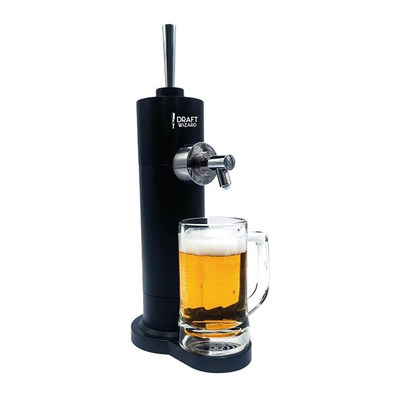 Draft Wizard Beer Dispenser Tap – Ultrasonic Frothing System for Cans
