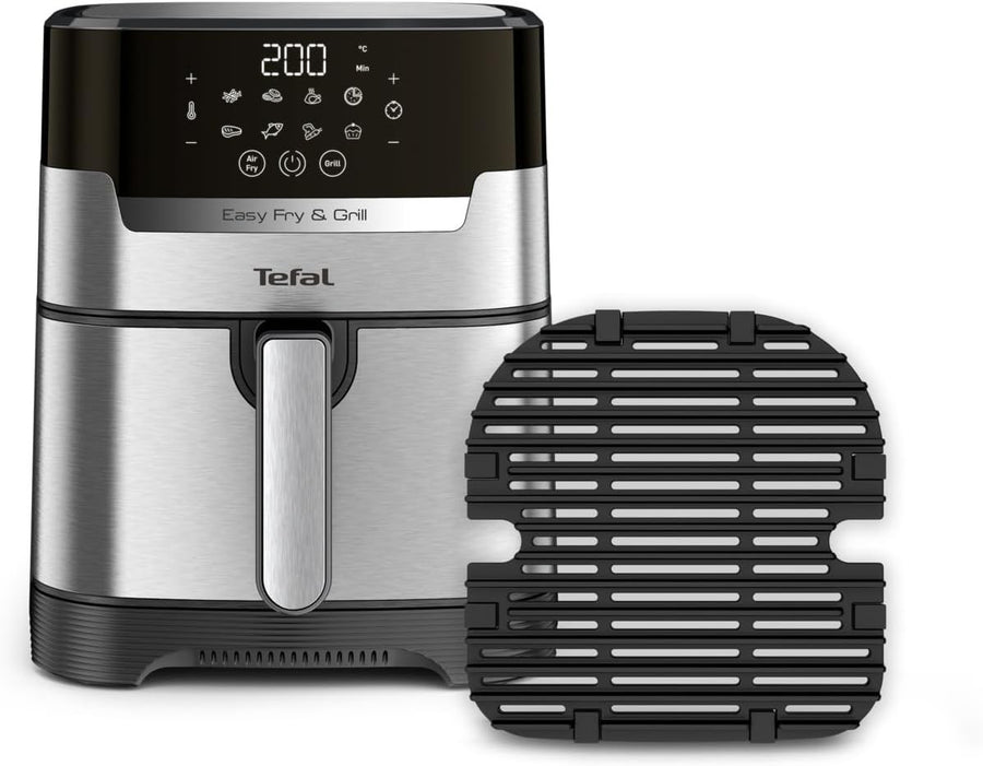 Air Fryer Grill 2-in-1 4.2L Digital 8 Programs Extra Crisp Dehydrate Timer