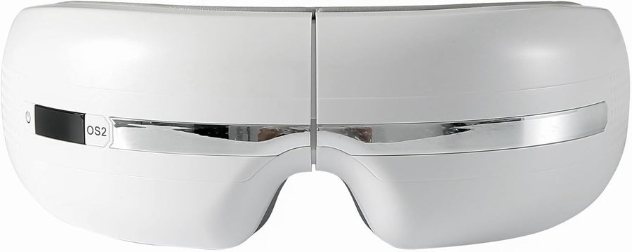 Heated Eye Massager Airbag Kneading Bluetooth Vibration Migraine Relief