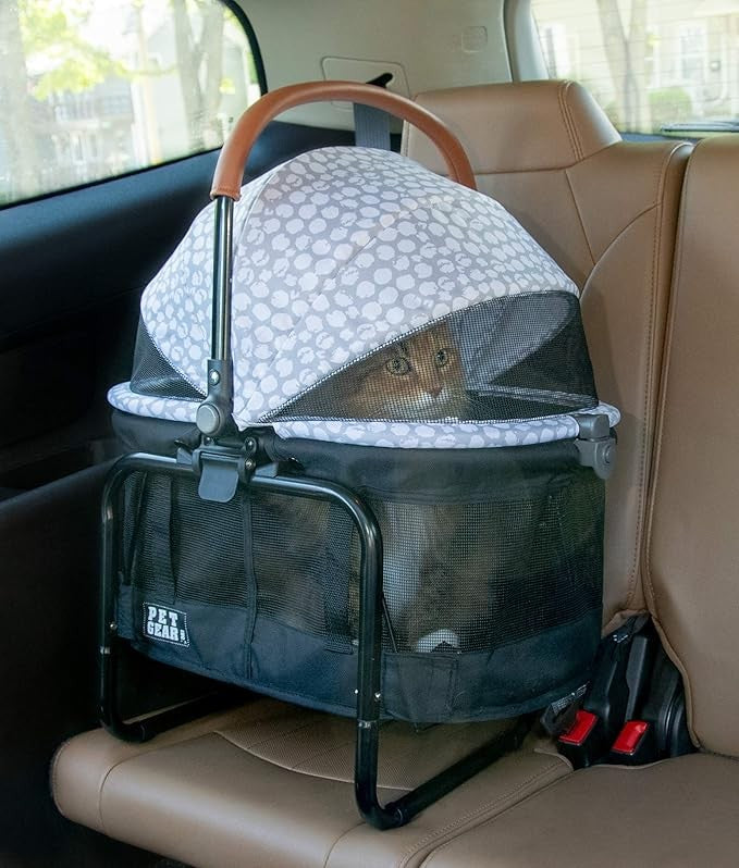 3 in 1 Pet Travel System Pushchair Stroller Carrier Car Seat for Dog Cat