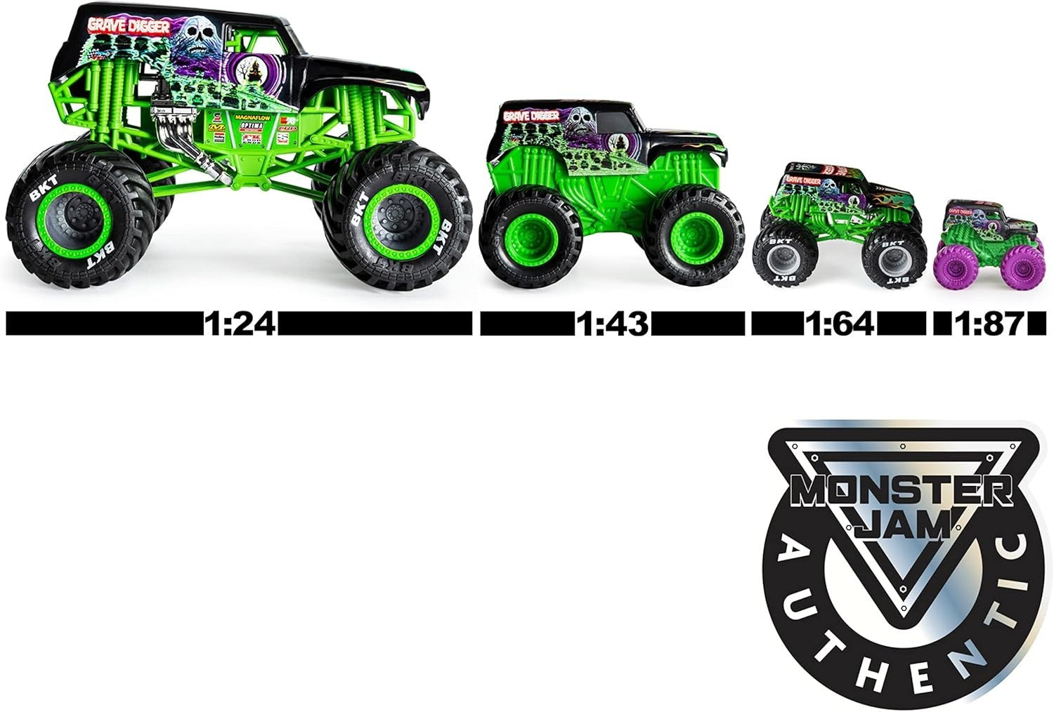 Batman Monster Truck 1:24 Scale Die-Cast Toy Official Monster Jam Collectible