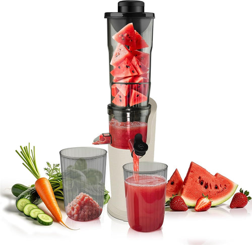 Cold Press Juicer Slow Masticating High Juice Yield Easy Clean Quiet