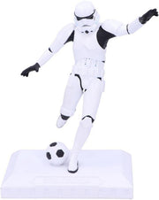 Footballer Stormtrooper Figurine ⚽ Resin Collectible Statue Gift Decor 17cm
