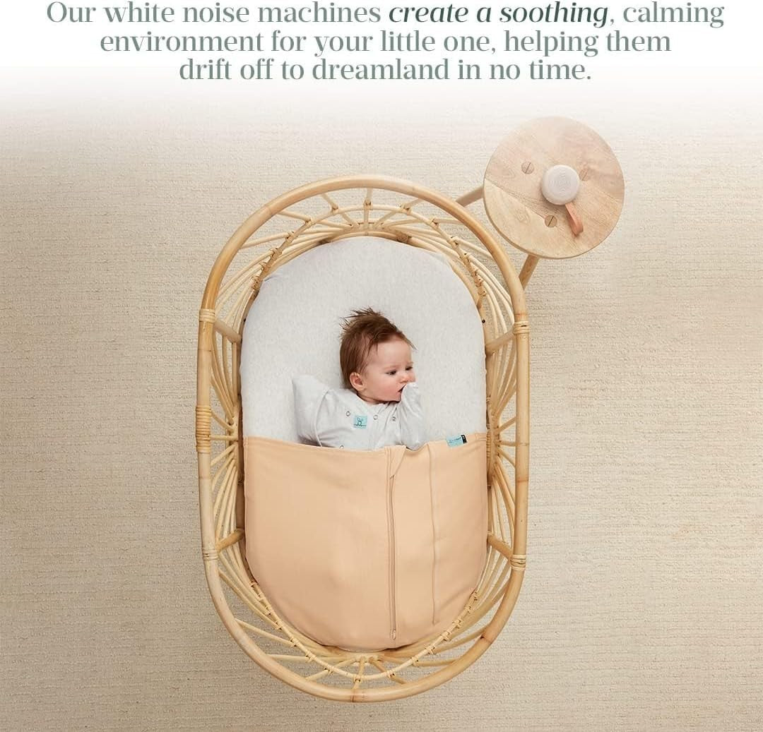 White Noise Sound Machine Baby Adult Sleep Aid Rechargeable Night Light