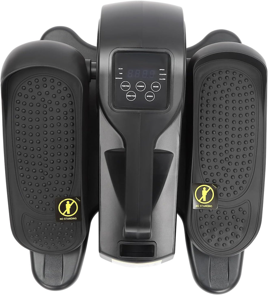 Under Desk Elliptical Trainer Quiet Electric Pedal Exerciser LCD