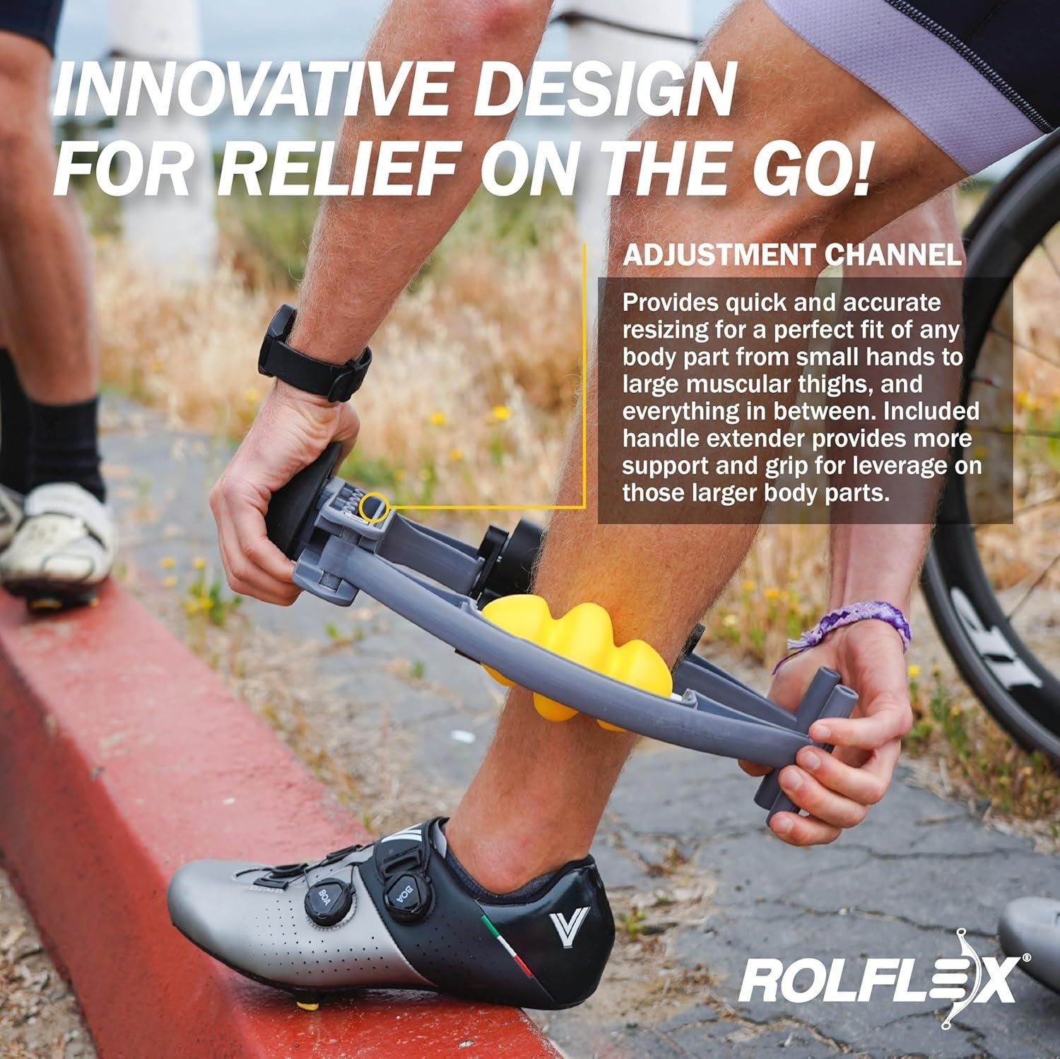 Full Body Foam Roller Massager for Deep Muscle Relief & Trigger Point Therapy