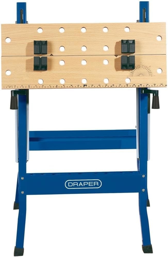 Workbench 600mm Two-Piece MDF Top Heavy Duty DIY Table Brown