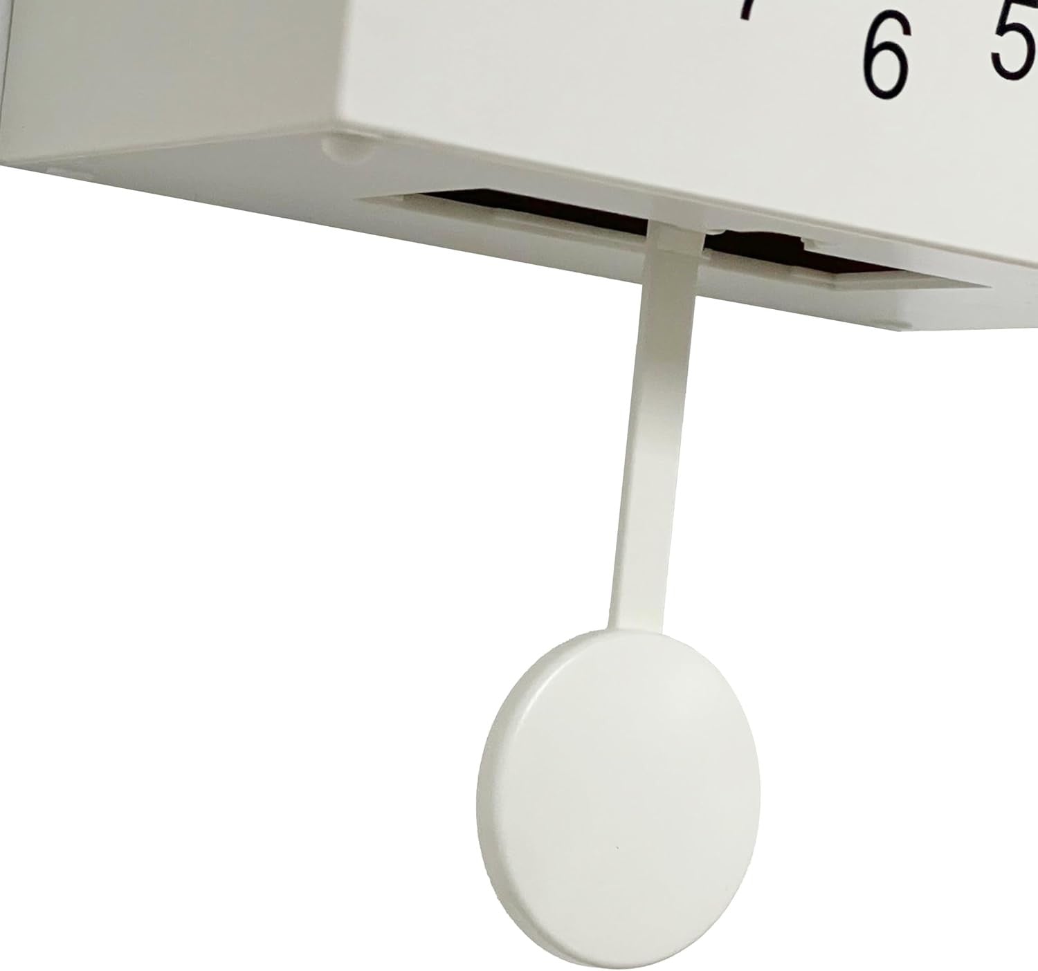Minimalist Cuckoo Wall Clock Battery Operated Modern Pendulum 25cm