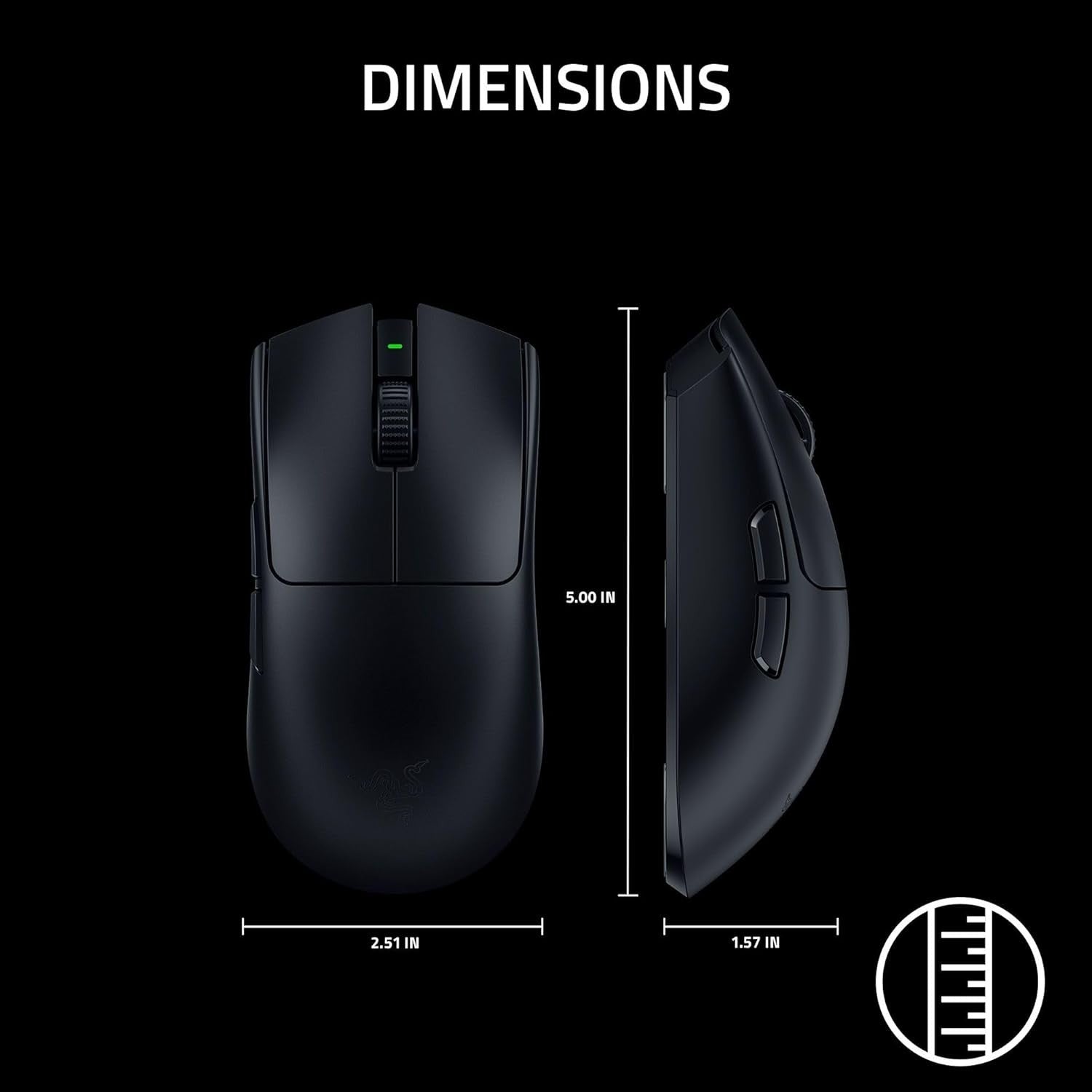 Ultra Lightweight Wireless Gaming Mouse Pro Sensor 35K DPI Esports Precision