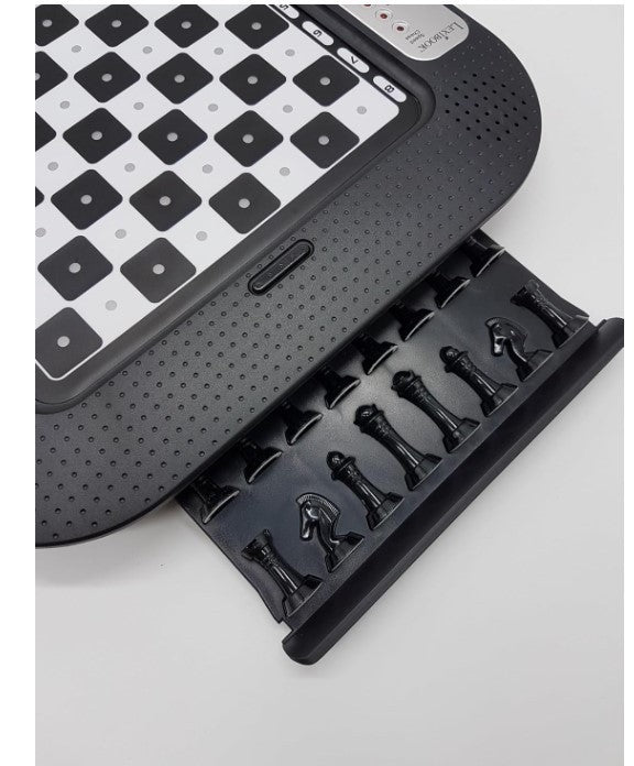 Electronic Chess Game with LEDs | 64 Difficulty Levels | Touch Keyboard | Family