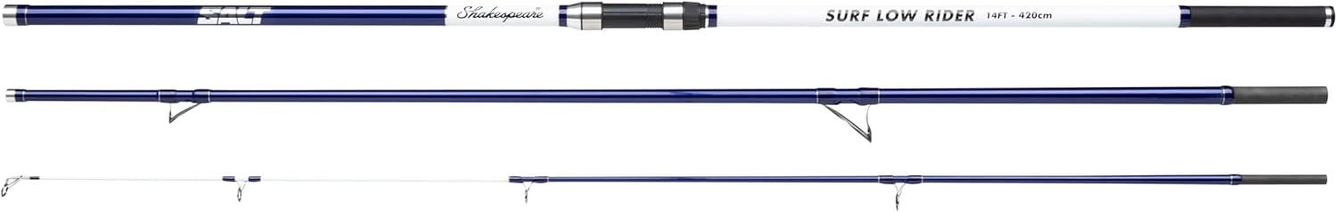 Carbon Surfcasting Rod 14ft Beach Pier Fishing Lowrider Guides DPS Seat