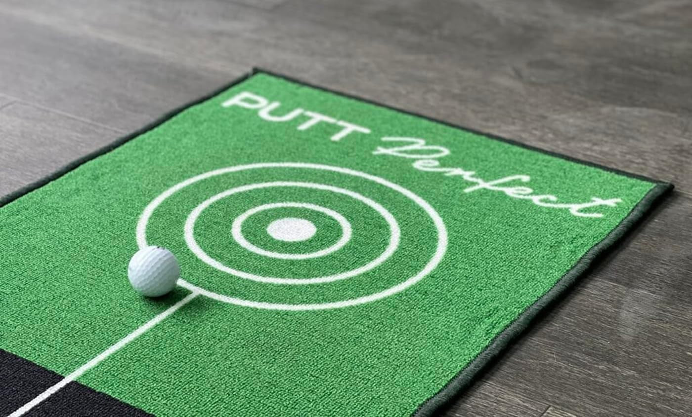 Golf Putting Mat 3m Indoor Practice Green Accuracy Training Aid