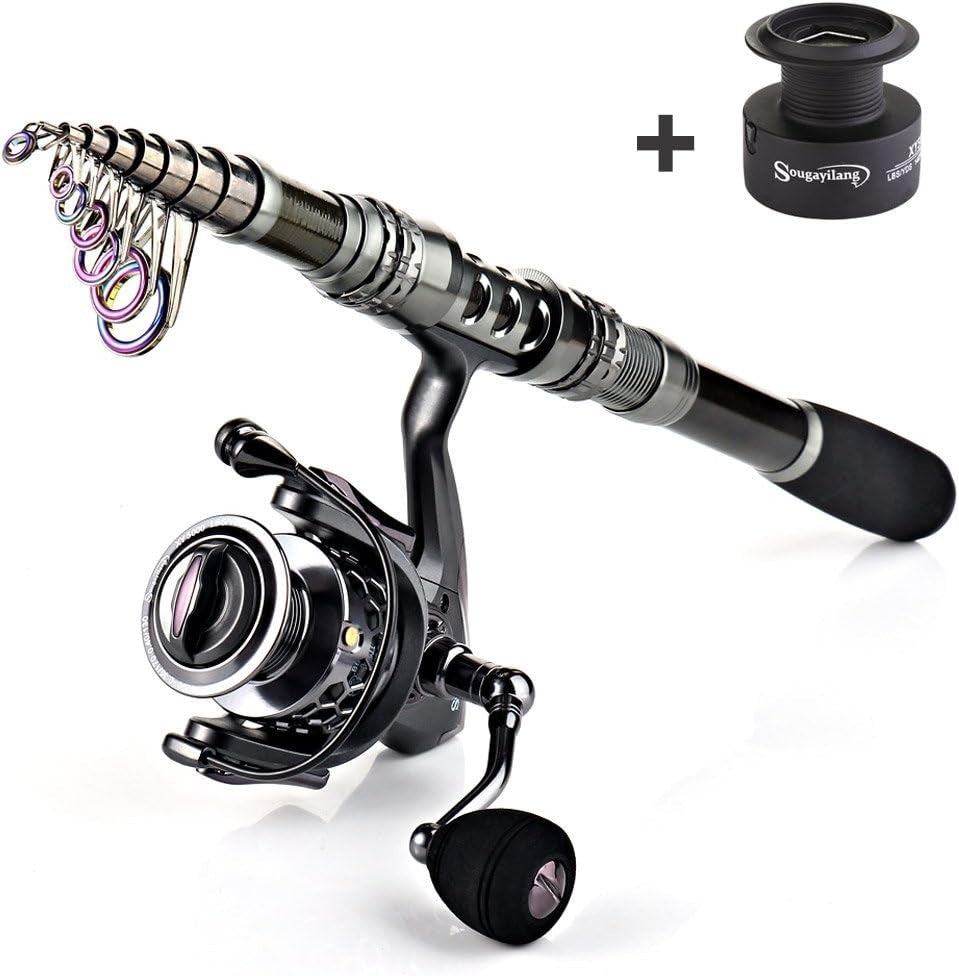 Telescopic Fishing Rod & Reel Combo Kit – Travel, Saltwater & Freshwater