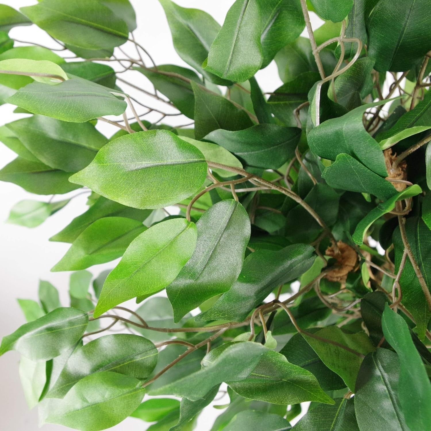 90cm Evergreen Bushy Ficus Artificial Tree Realistic Indoor Plant Decoration