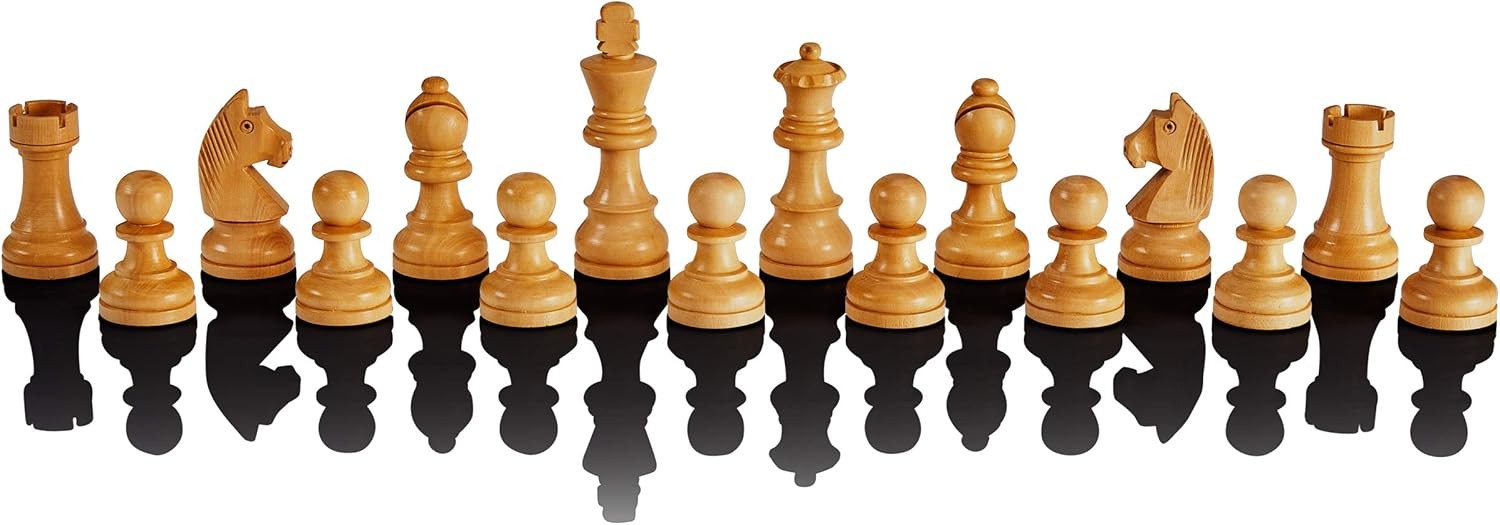 Luxury Wooden Electronic Chess Board with Piece Recognition & LED Indicators