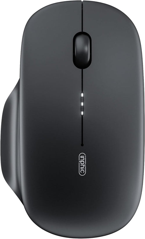 Dual Mode Bluetooth Wireless Mouse Rechargeable Silent 2400 DPI Laptop PC