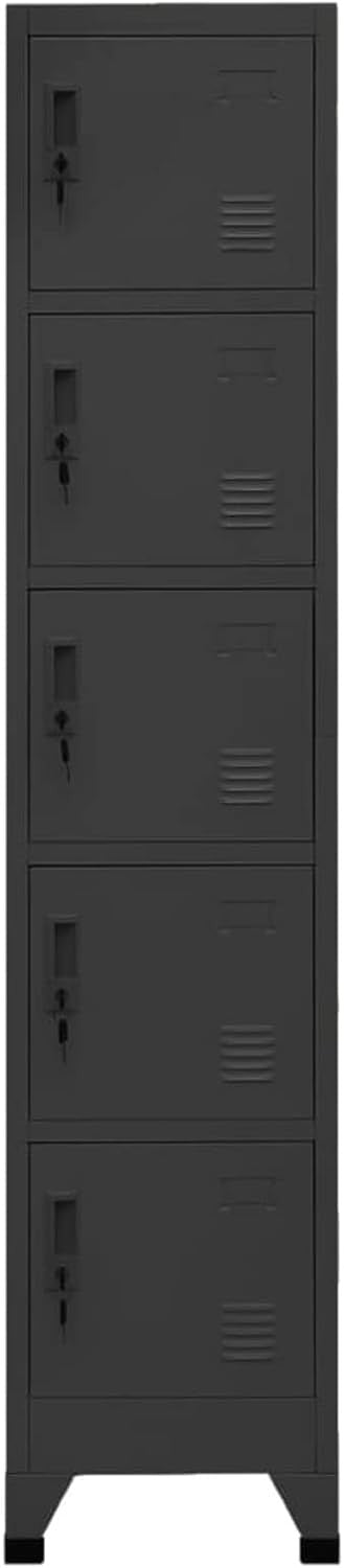 IKAYAA Metal Lockers Storage Metal storage cupboard Locker cabinet storage Locka