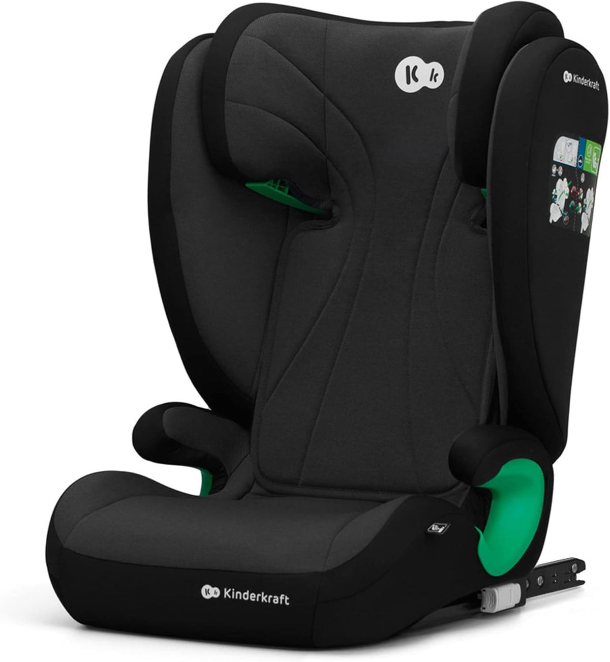 i-Size Highback Booster Seat ISOFIX 100–150cm Adjustable 4–12Y