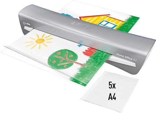 A3 Laminator Machine Home Office 75–125 Mic Fast Warm Up Starter Kit