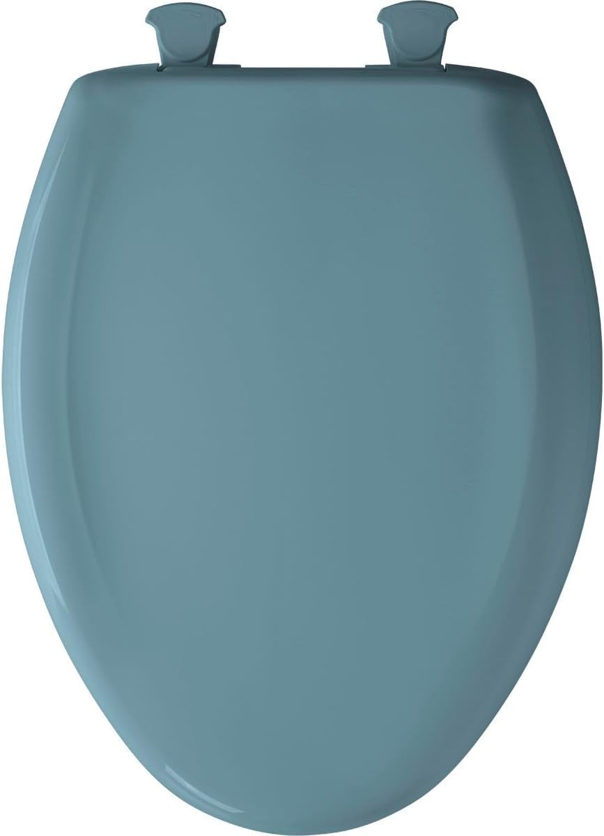 Slow Close STA-TITE Toilet Seat Plastic Regency Blue Elongated