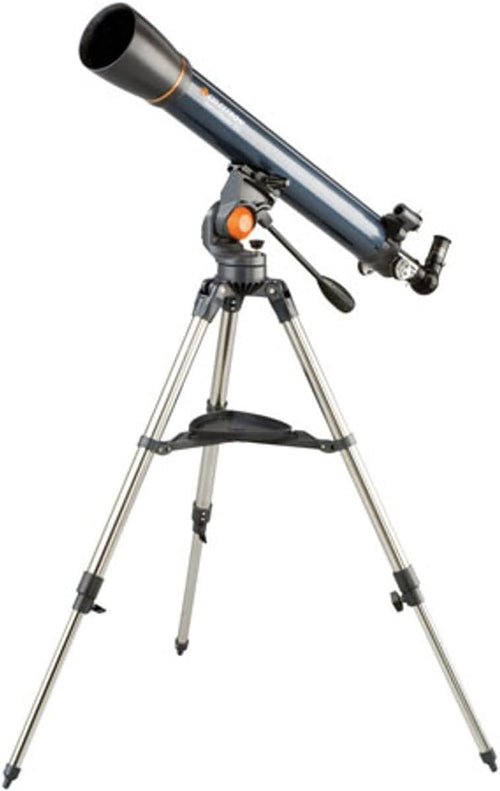 Powerful 90mm Refractor Telescope w/ Tripod, Plossl Eyepieces & StarPointer Find