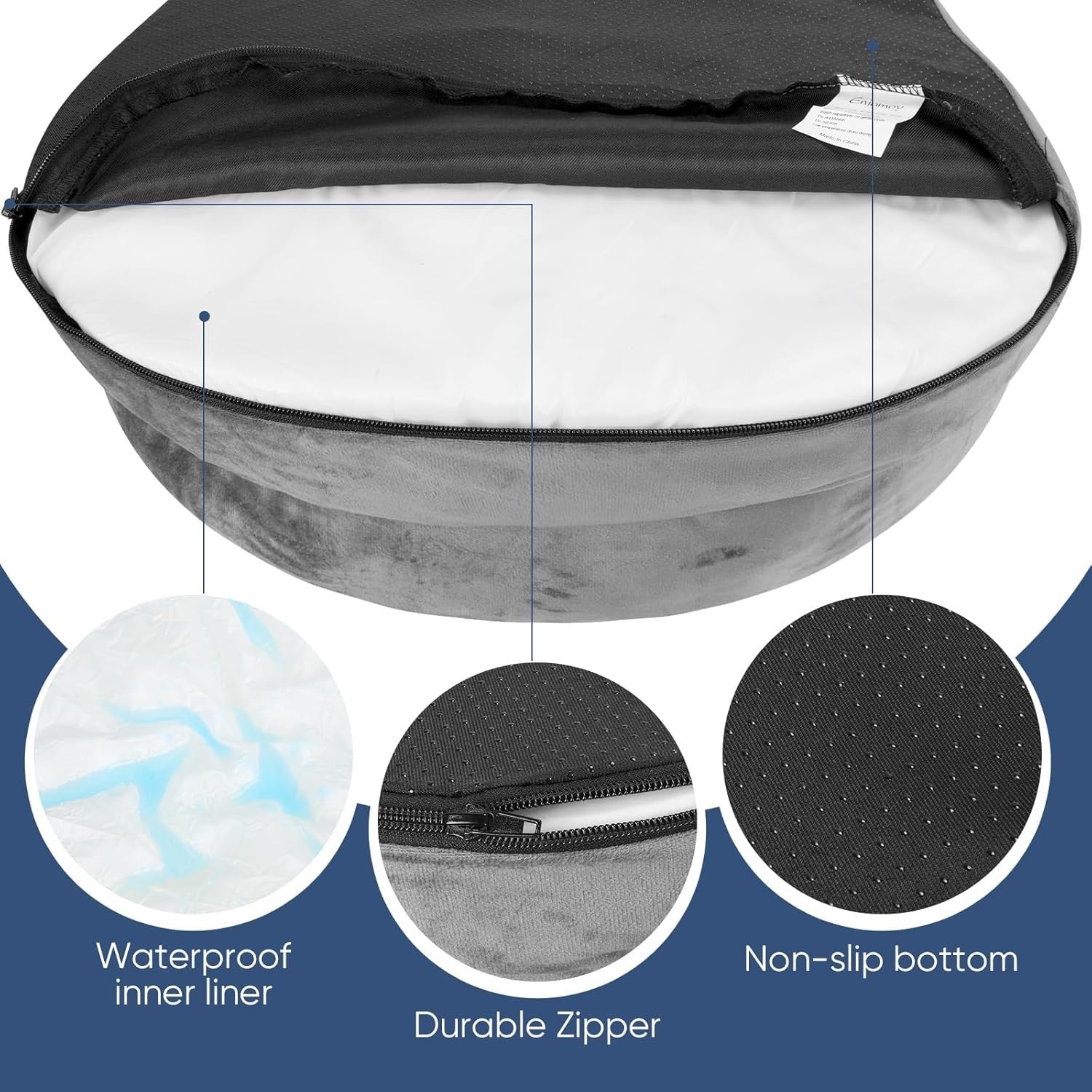 Extra Large Orthopedic Dog Bed 106x76x18cm Waterproof Sofa
