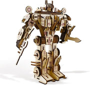 3D Robot Wooden Puzzle Kit - Educational Build & Display Model 159PCS