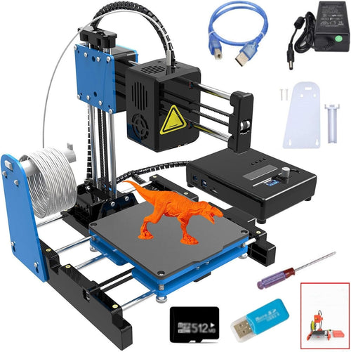 High Speed Mini 3D Printer 230°C Nozzle Precision 100x100x100mm