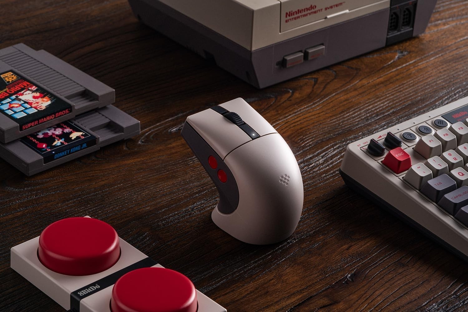 Retro Gaming Mouse 26K DPI Wireless Bluetooth 4KHz Dock RGB