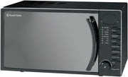 Black 17L Digital Microwave 700W 5 Power Levels Auto Menus