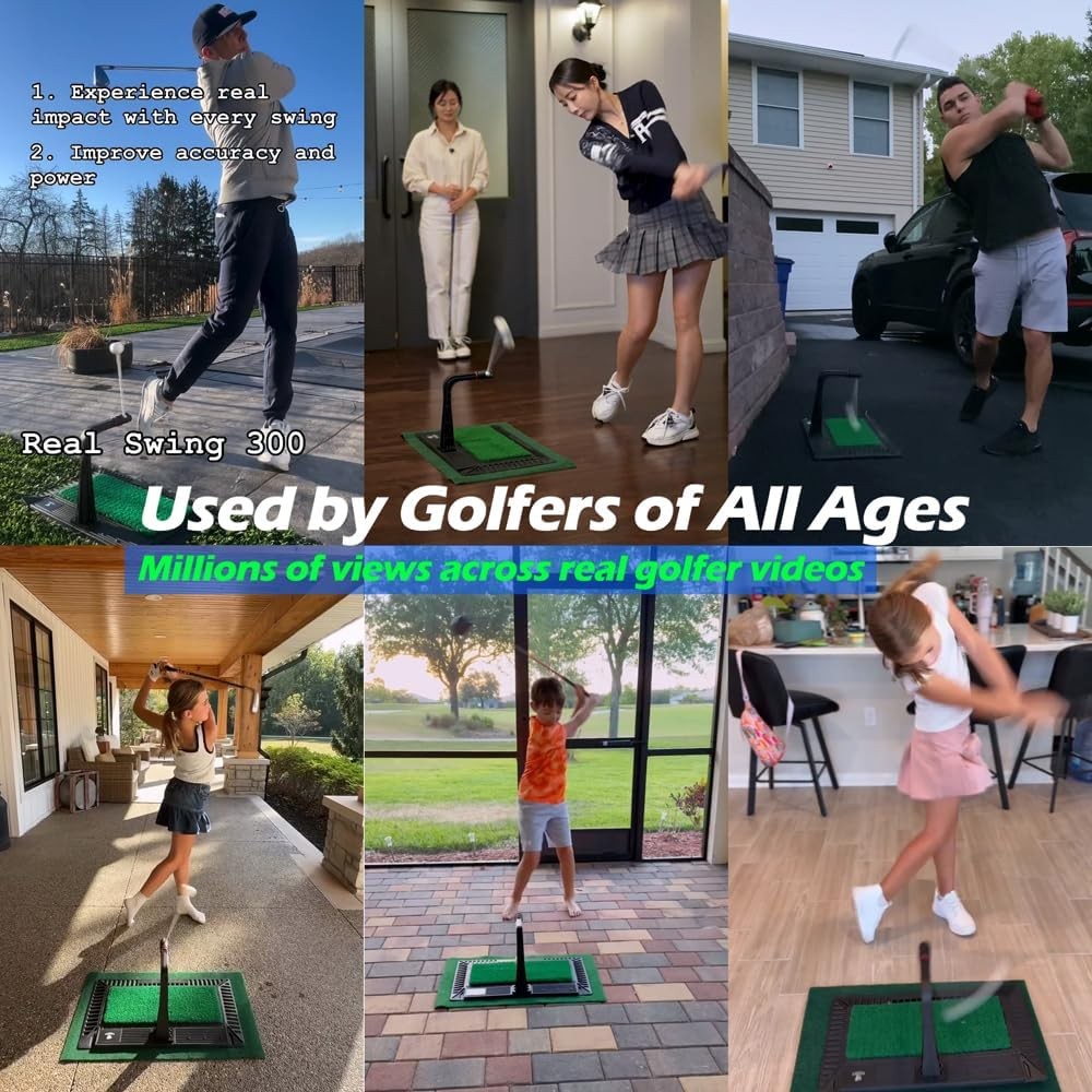 Golf Swing Trainer Impact Path Groover Adjustable