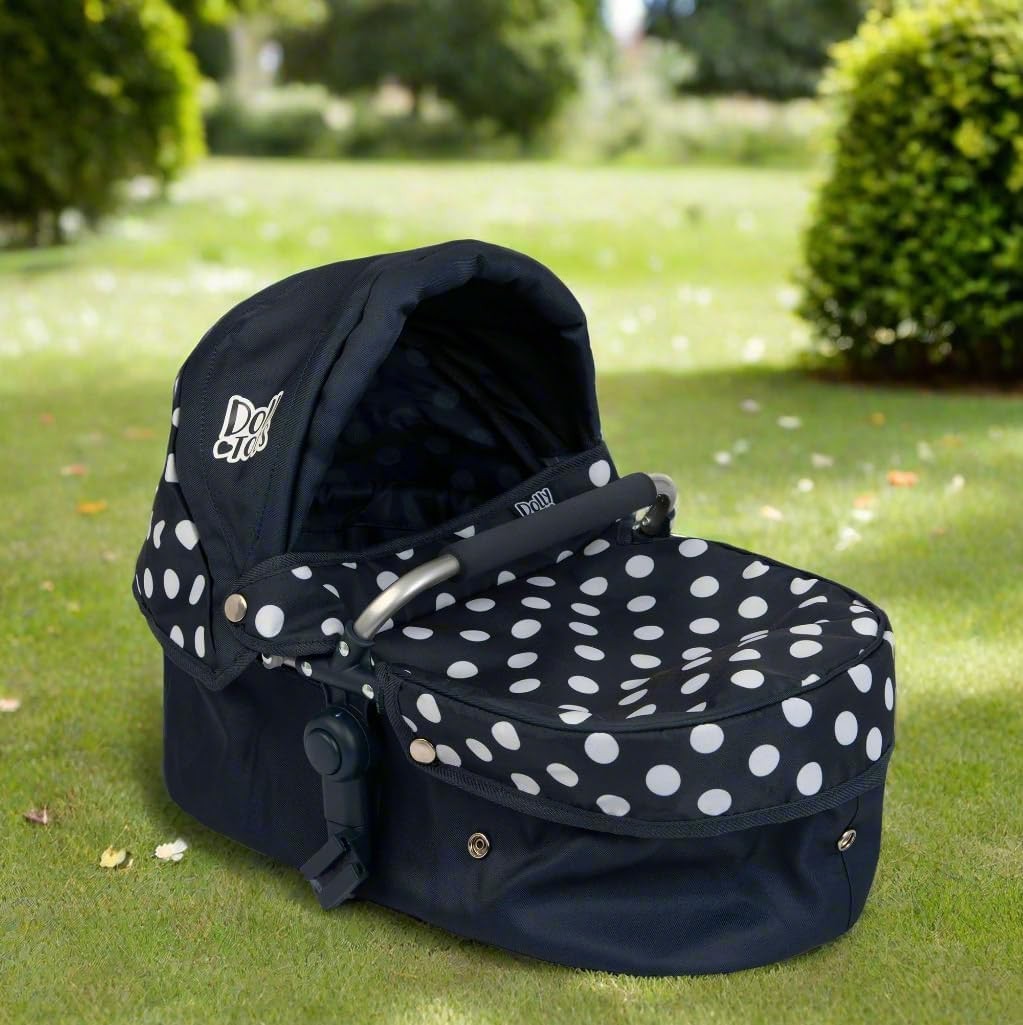 Twin Dolls Pram Double Pushchair Foldable Toy Stroller Adjustable Handle