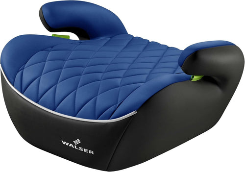 Child Booster Seat 125–150cm R129 Lightweight Padded Kids Car Seat Blue
