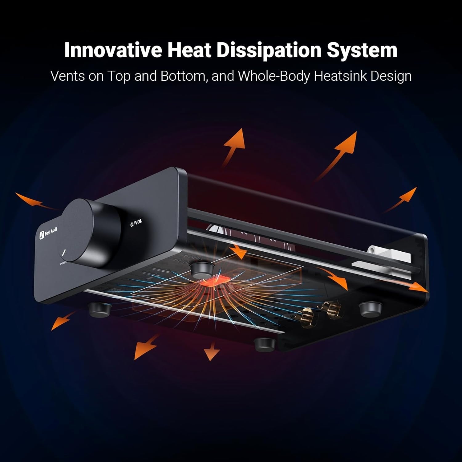 300W Class D Stereo Power Amplifier TPA3255 HiFi Compact