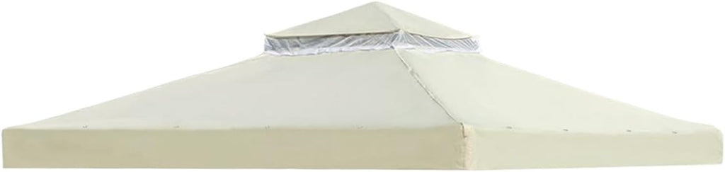 10x10Ft Double Layer Gazebo Canopy Waterproof Outdoor Patio Cover