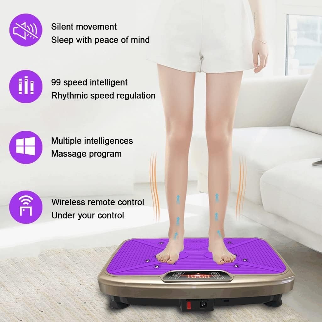 Portable Whole Body Vibration Platform Home Office Fitness Trainer