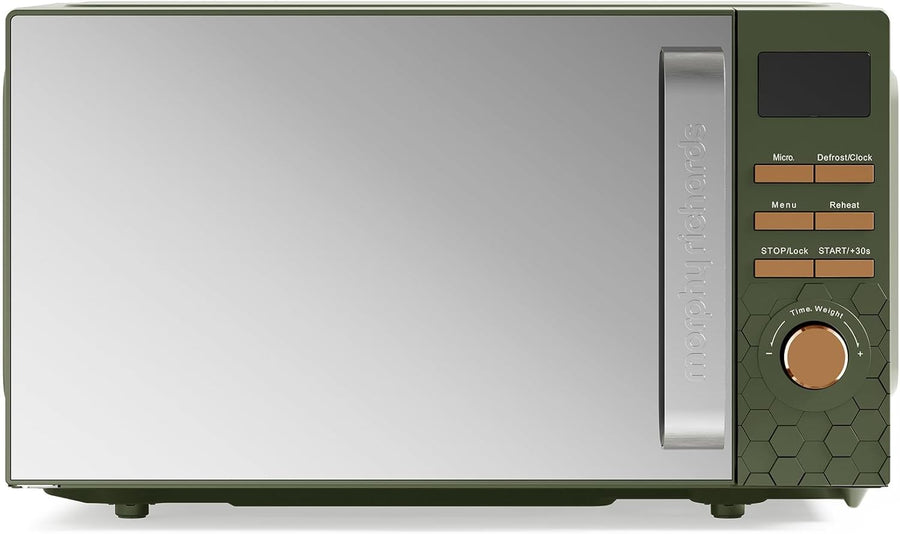 20L 800W Digital Microwave with 6 Power Levels & Defrost Function