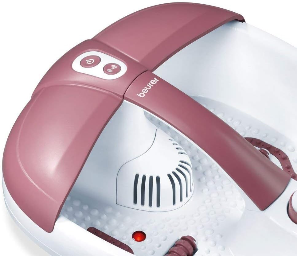 Beurer FB35 Foot Spa Massager Heat Bubbles Infrared Aromatherapy Rollers