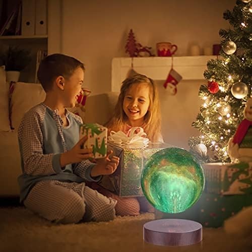 Polished Levitating Moon Lamp 16-Color Floating LED Light with Touch Remote