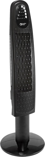 36 Inch Oscillating Tower Fan – Remote Control, 3 Speeds, LED Display, Quiet